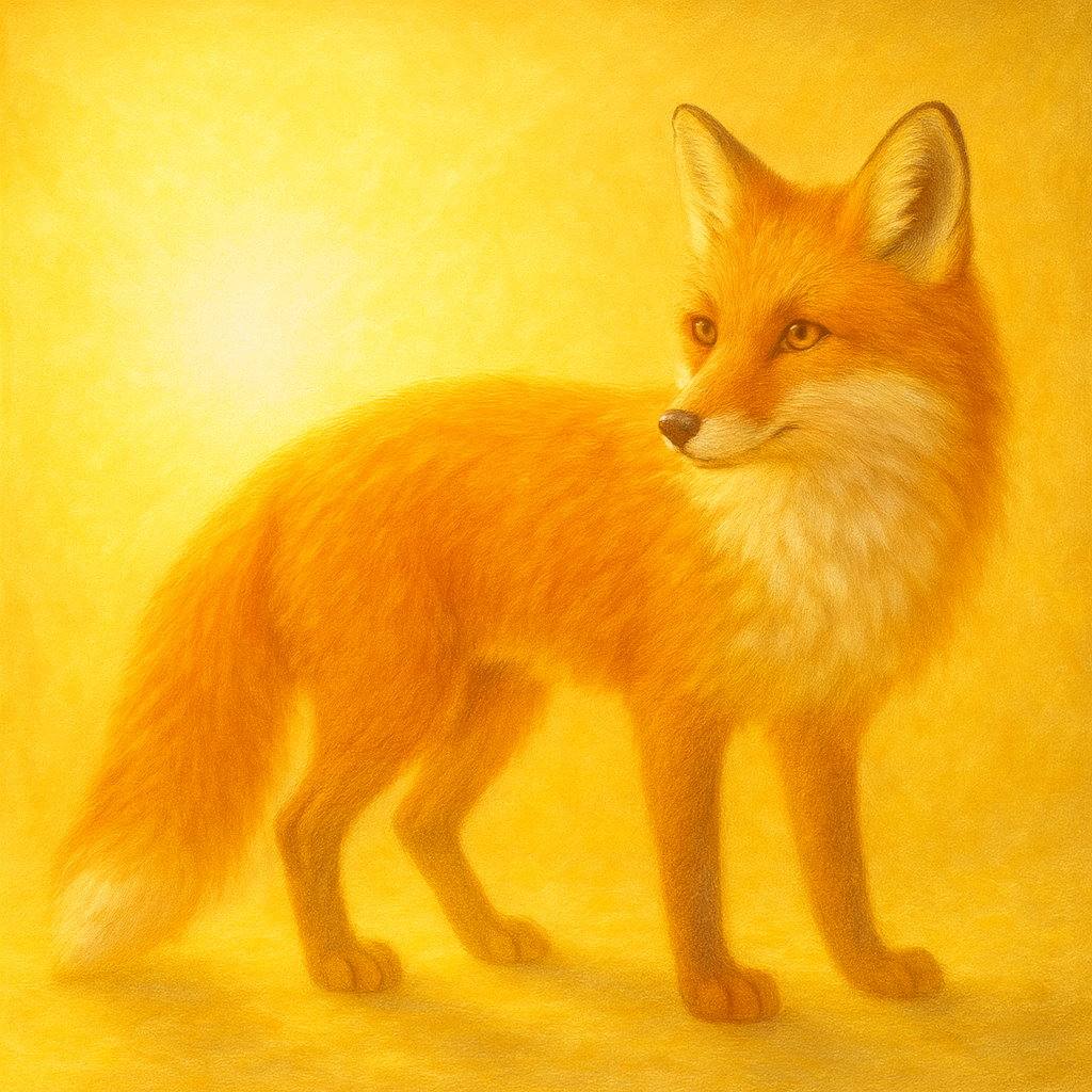 Illustration of fox from Rabbi Meir's teaching parables