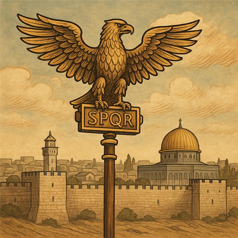 Roman military symbols during Hadrianic persecution of Jews